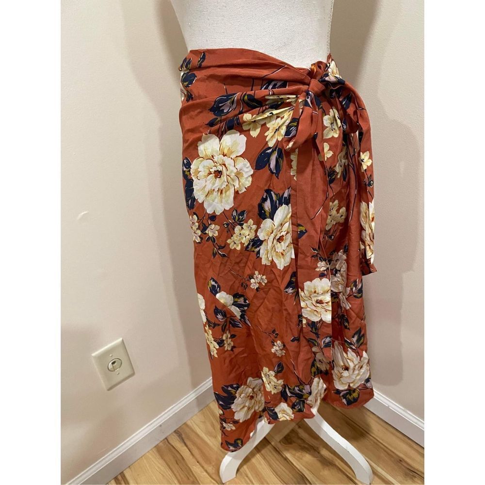 New Free People Sunray Sarong Skirt Size XS - Picture 4 of 6
